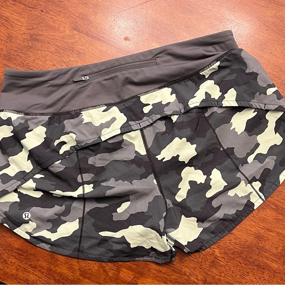 Lulu running shorts with inner lining - Picture 2 of 4